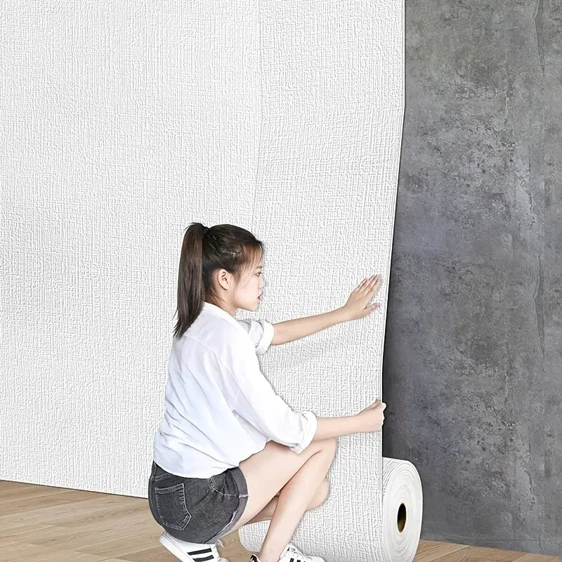 3D self-adhesive foam wallpaper waterproof