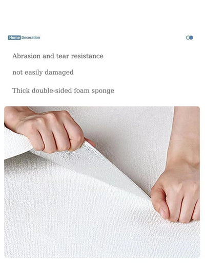 3D self-adhesive foam wallpaper waterproof