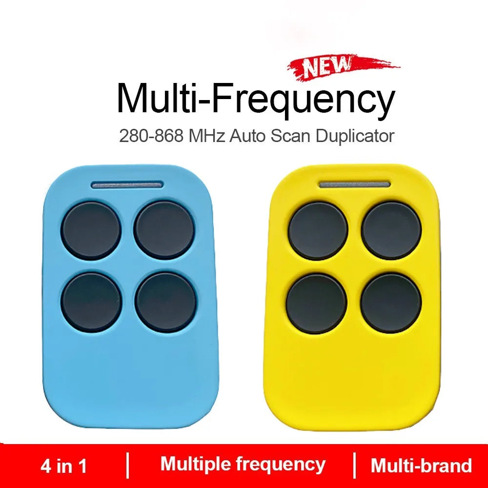 286MHz-868MHz Multi-Frequency Code Grabber Clone Gate Key Fob Command Hand Transmitter