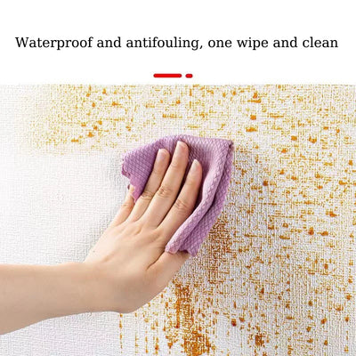 3D self-adhesive foam wallpaper waterproof